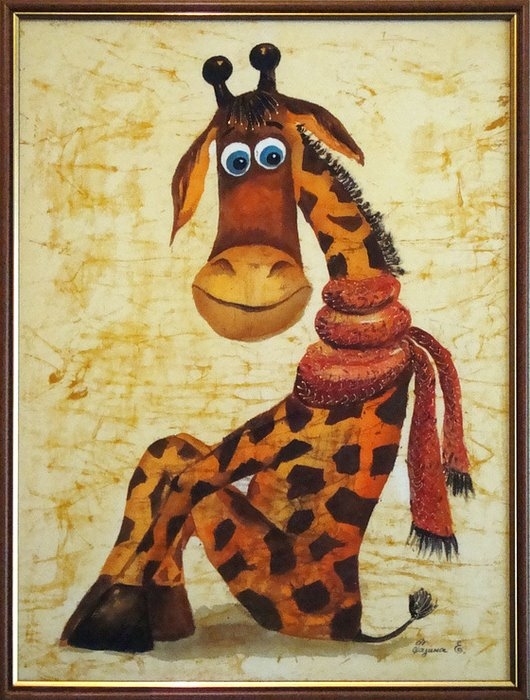 жираф мастер класс по живописи